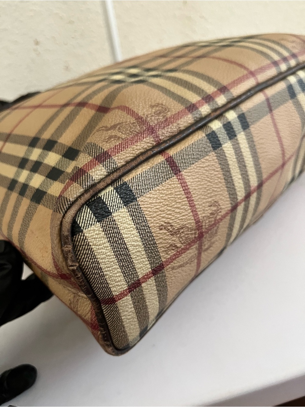 Burberry Haymarket tote bag - Picture 7 of 15